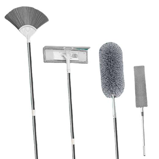 大扫除套装不留死角！伸缩除尘掸】鸡毛掸子缝隙除尘清洁套装大扫除床底吸尘扫灰伸缩防静电除尘掸刷 商品图4
