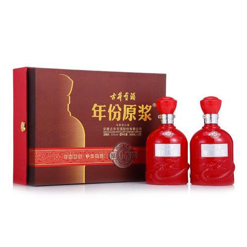 古井贡酒 年份原浆古16-50度500ml*2瓶 礼盒装白酒 商品图0
