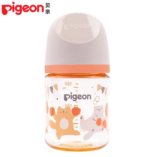 贝亲第3代宽口径彩绘ppsu奶瓶 80ml/160ml 商品图0