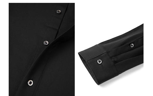 太平鸟男装 衬衫休闲时尚潮流舒适纯色B1CAC1X25 商品图3