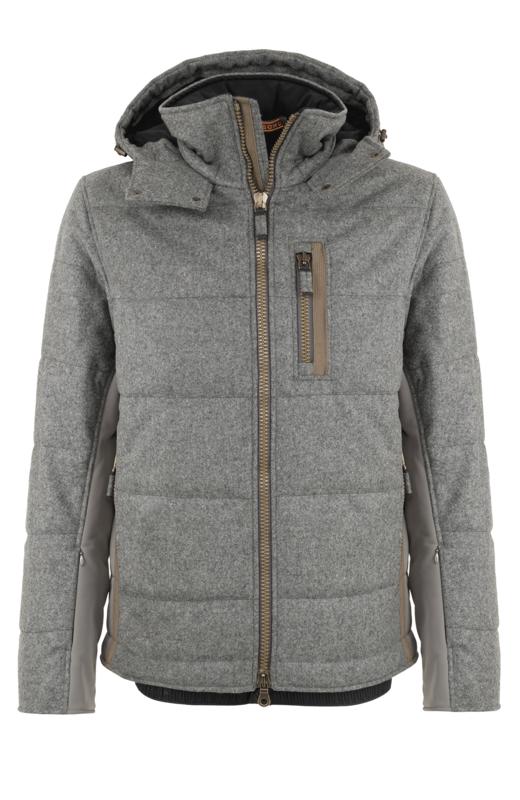 Frauenschuh - DamianMulti - L - Darkflannel/Color - 男装 - 滑雪夹克 - 灰色 商品图0