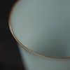 景德镇抱翁堂手工茶杯单个薄胎陶瓷青白釉小铃铛单杯 商品缩略图3