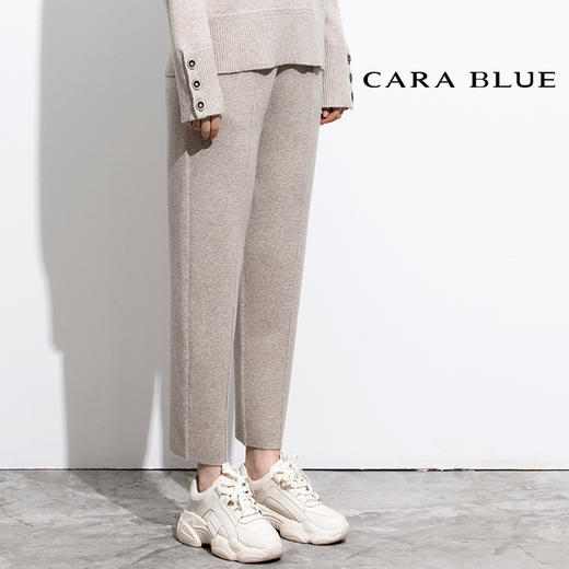 CARA休闲针织裤KB213MKP0007E1 商品图2