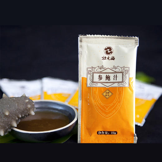 壮元海海参 辽参1kg、北极参600g、扇贝200g/袋*1袋（6只装）、鲍汁22g/袋*10袋（因疫情原因冷冻品暂时无法发货） 商品图1