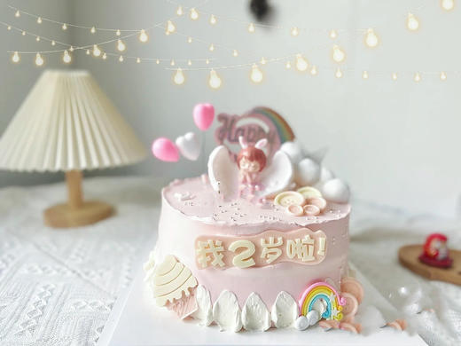 小公主系列蛋糕，顾客订制图片，部分装饰会细微调整 商品图0