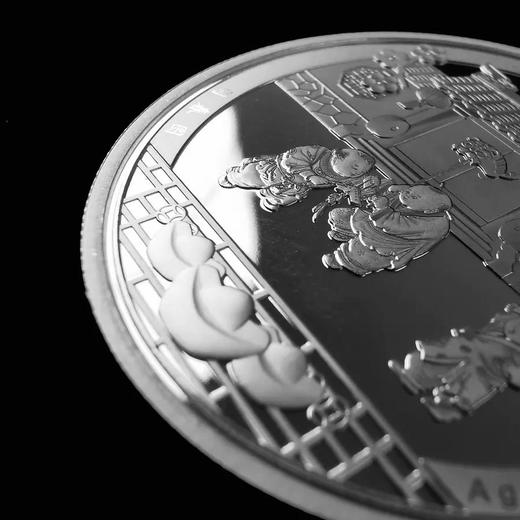 春节喜庆银章 含纯银28克 上海造币 商品图9