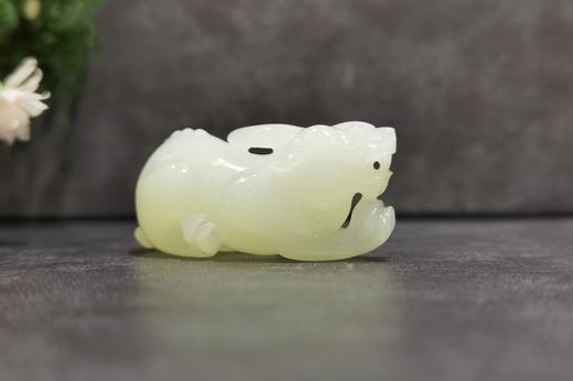 【御珠宫坊】羊脂白玉貔貅挂件 商品图4