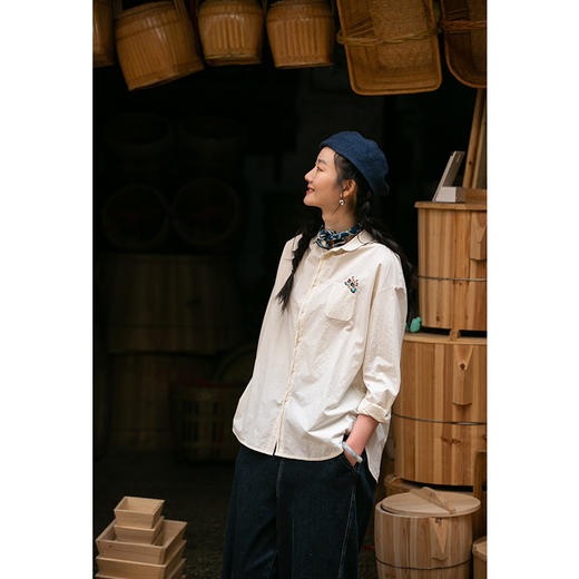 牧衣游原创设计女装----桑枝 商品图0