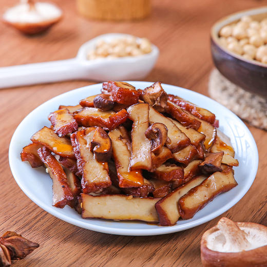 停发】三卤三烘 明星媒体力荐 全程不添加防腐剂 | 原本记忆 四口味豆干大礼包570g组合[福利品] 商品图5