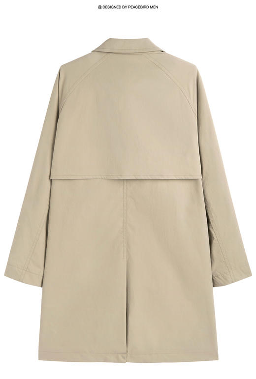 太平鸟男装 2022春季新款休闲时尚韩版风衣B2BEC1107 商品图1