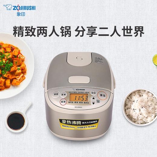 象印（ZO JIRUSHI）电饭煲电饭锅微电脑多功能迷你NS-LBH05C（1.8L 1-3人份） 商品图0