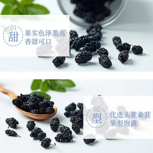 维吉达尼牌桑葚干225g/罐 商品图1