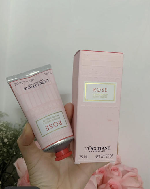 欧舒丹玫瑰75ml护手霜 商品图0