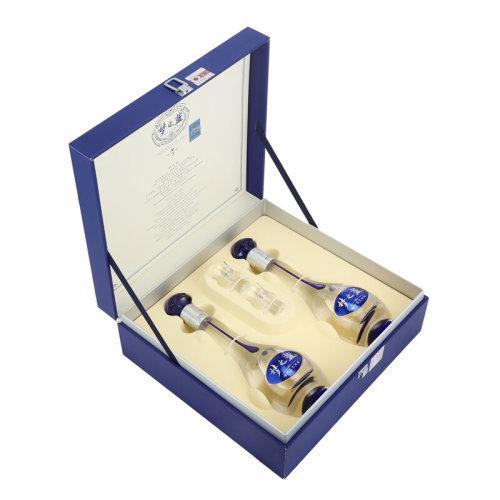 洋河梦之蓝M3-45度500ml*2瓶礼盒装 浓香型白酒 商品图2