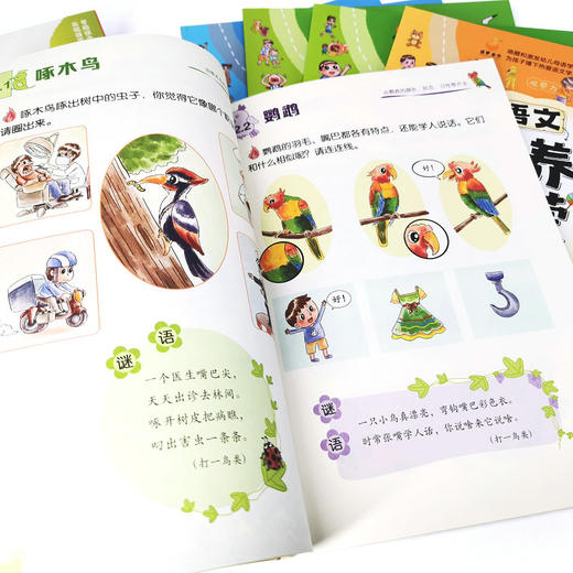 语文素养启蒙分级训练 3-6岁幼儿语文素养启蒙书籍 儿童语言学习潜能开发书籍 启迪母语感知能力 培养母语运用与思维能力应用书籍 商品图3