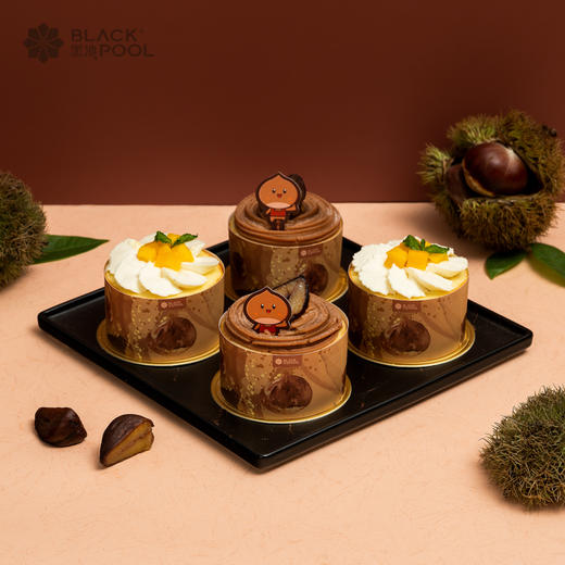 【栗子季·好多栗浮云卷】栗子肉&金煌芒4枚装 柔软湿润 轻盈顺滑 商品图0