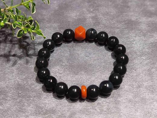 【御珠宫坊】墨玉子料手串 商品图0