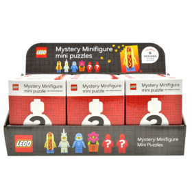 乐高神秘人偶 盲盒拼图 英文原版 整盒装 LEGO Mystery Minifigure Puzzles