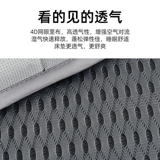 佳丽斯3体乳胶床垫学生宿舍专用榻榻米可折叠软垫 商品图5