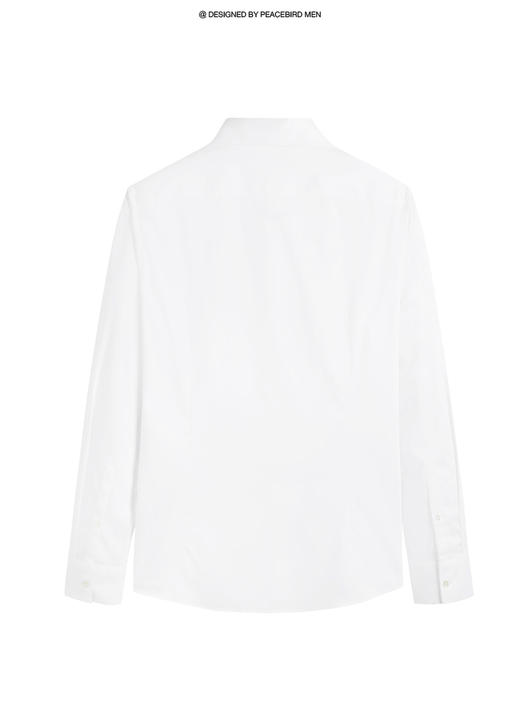 太平鸟男装 衬衫休闲时尚潮流舒适纯色男B1CAC1X23 商品图1