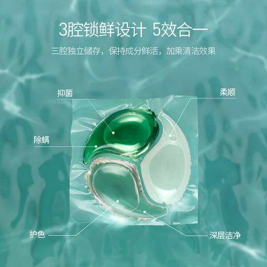 bebetour宝宝专用三合一去污渍洗衣凝珠 20颗一盒 商品图1