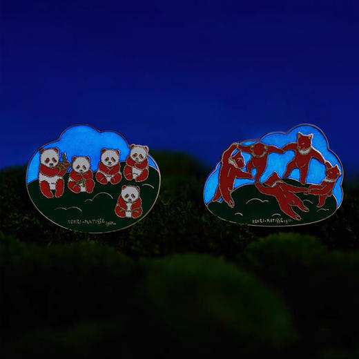 马蒂斯名画系列胸针夜光徽章精美生日礼物送男友女友闺蜜 商品图1