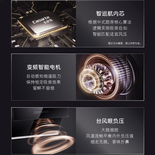 卡萨帝（Casarte）烟灶套装CDY1UD+CDZ1U9 商品图4