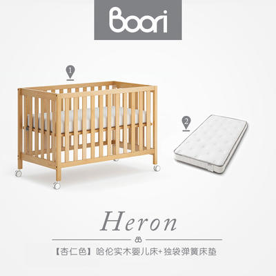 澳大利亚进口Boori卡普里南洋杉原木简约婴儿床宝宝儿童床0-3岁 商品图3