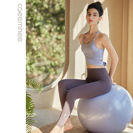 卡益裸感磨毛瑜伽服背心KU04119 商品图4