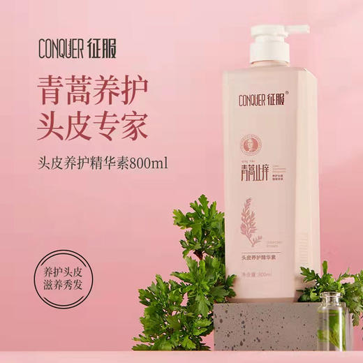 征服·新升级2代青蒿洗发乳系列 | 洗走顽固头螨，针对性滋养头皮秀发 商品图4