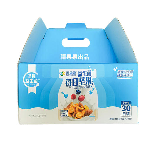 疆果果 益生菌每日坚果 750g 新疆 商品图0