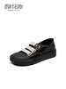 西村名物2022春季新款魔术贴韩版潮女鞋平底搭扣懒人鞋板鞋18581 商品缩略图2