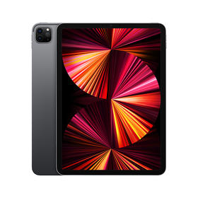 HK| Apple iPad Pro 11英寸平板电脑 2021年款(256G WLAN版/M1芯片Liquid视网膜屏/MHQU3CH/A) 深空灰色（普通快递）