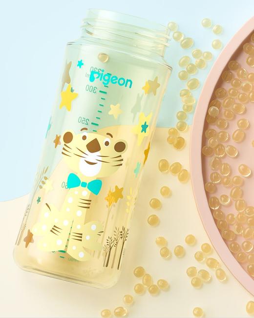 贝亲奶瓶PPSU奶瓶 自然实感第3代FUN宽口径双把手 商品图4