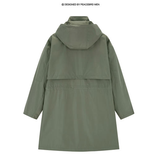 PEACEBIRD太平鸟男装2022春季新款休闲风衣B2BEC1109 商品图1