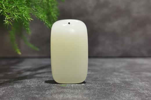 【御珠宫坊】羊脂白玉无事牌 商品图0