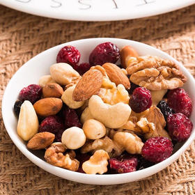 洽洽 小蓝袋益生菌每日坚果375g+赠两罐坚果乳