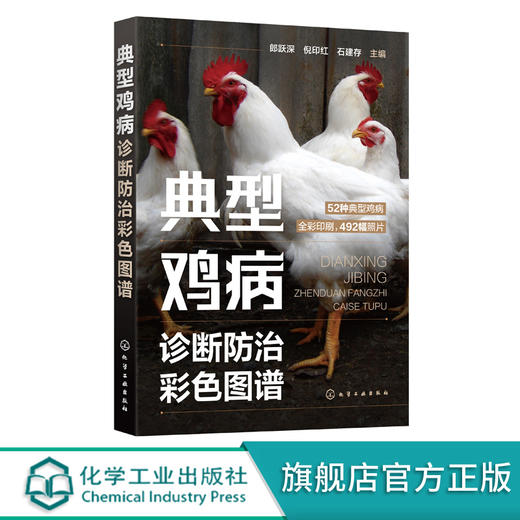 典型鸡病诊断防治彩色图谱 零基础学养鸡 养鸡专业书籍 典型鸡病常见鸡病预防书籍 重大隐患鸡病诊断技巧 鸡病常识图鉴与防控技术 化学工业出版社 9787122397423 商品图0