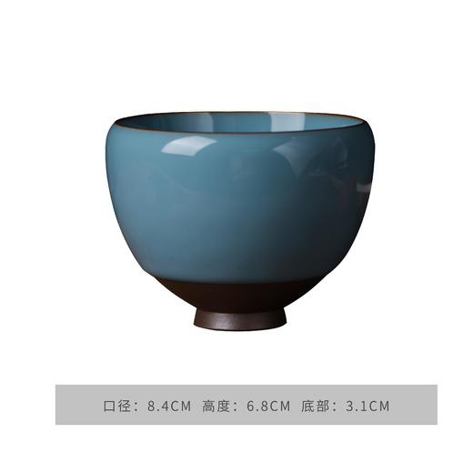 抱翁堂/粉青太府单杯 景德镇抱翁堂—手工茶杯粉青太府单杯主人杯 商品图4