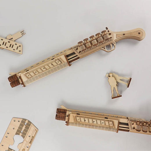 当当狸 雷明顿 散弹皮筋枪 好玩又有趣 商品图2