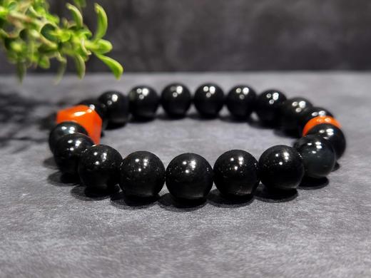 【御珠宫坊】墨玉子料手串 商品图2