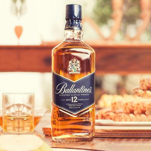 英国百龄坛十二年调和型苏格兰威士忌700ml/010501 口感浓郁香气诱人 商品图0