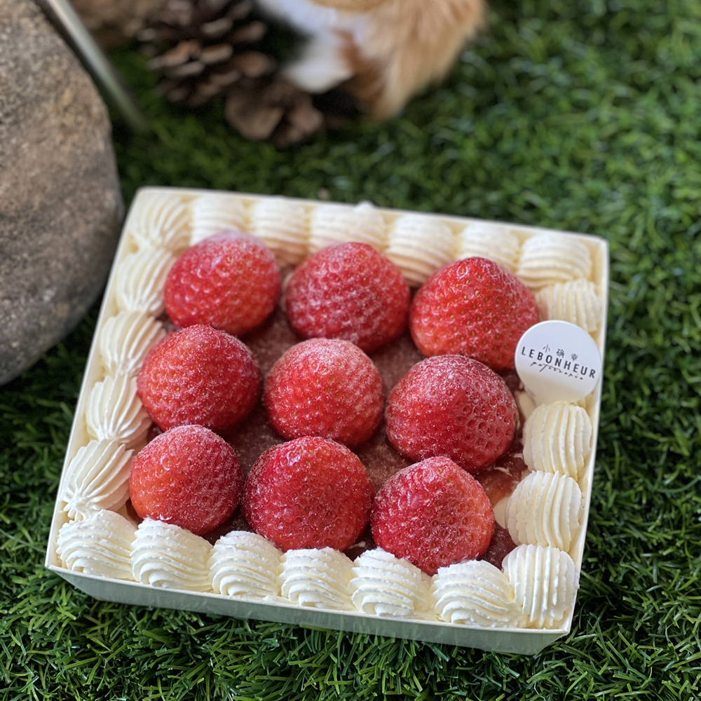 白雪草莓盒子 · 奶油蛋糕