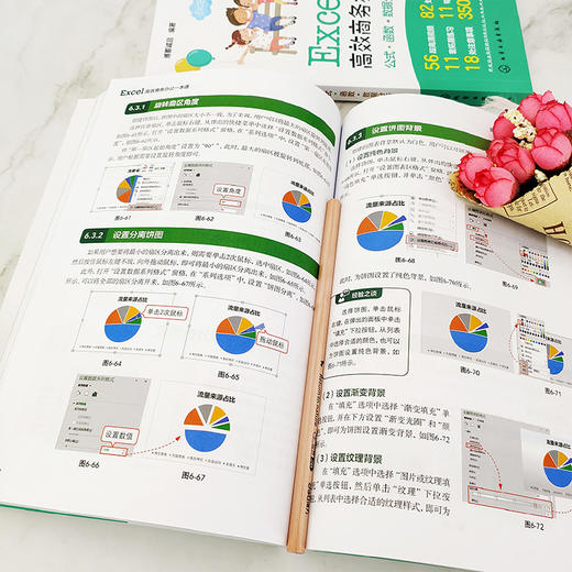 Excel高效商务办公一本通 Excel从入门到精通 零基础学Excel 办公软件入门书籍 excel教程书籍 Excel数据处理及分析 excel公式函数 化学工业出版社 9787122389299 商品图3