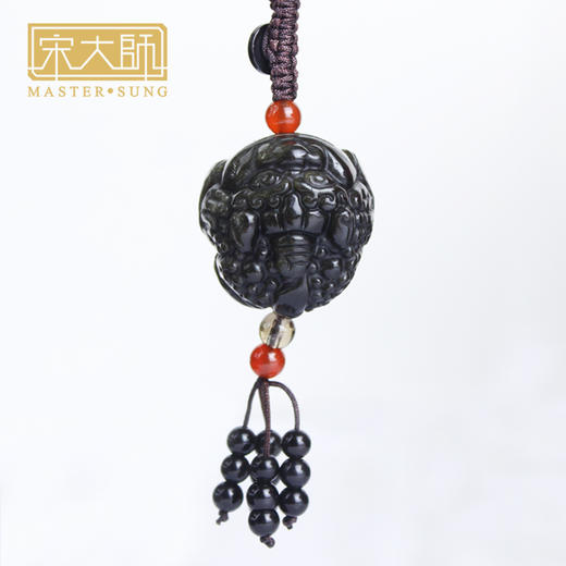 宋韶新品金曜石、冰种貔貅钥匙扣挂件 商品图0