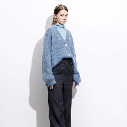 CARA时尚针织开衫KB213MKC0006U1 商品图1