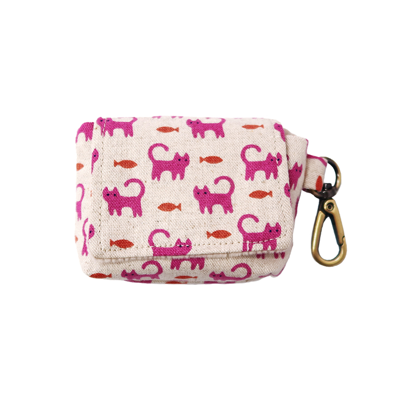 HUJI祤集Snap收纳包插画喵呜