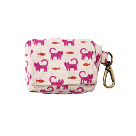 HUJI祤集Snap收纳包插画喵呜