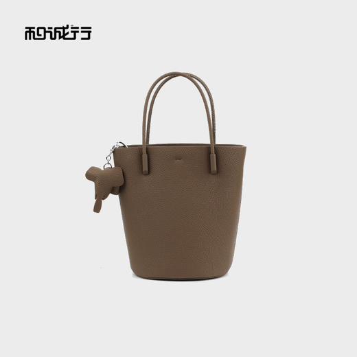 和诚行 2023新款时尚复古水桶包迷你单肩包韩版斜挎女包包4420012 商品图2