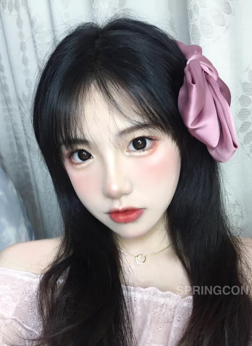 大直径黑瞳丨初恋黑·Springcon丨14.5mm（年抛/2片装) 商品图7